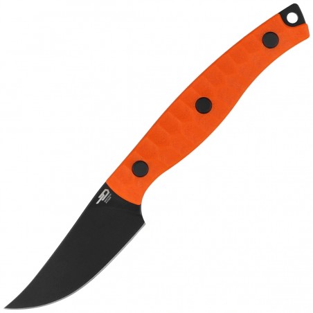 Nóż Bestech Heidiblacksmith 3 Upswept Orange G10, Black PVD 14C28N by Heidi (BFK08B)