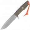 Nóż Extrema Ratio F.O.K. Outdoor Green Forprene, Stonewashed Nitrogen (04.1000.0202/NIT/SW/GRN)