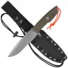 Nóż Extrema Ratio F.O.K. Outdoor Green Forprene, Stonewashed Nitrogen (04.1000.0202/NIT/SW/GRN)