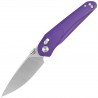 Nóż składany Bestech Mothus Purple G10, Stonewashed / Satin 14C28N by Kombou (BG67C)