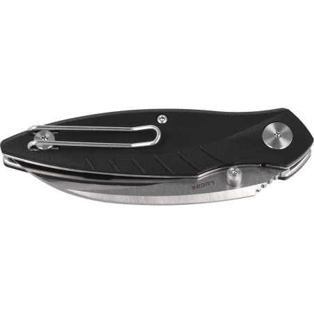 Nóż składany Bestech Mantidae Black G10, Satin/Stonewashed 14C28N by Lucas (BG60A)