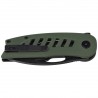 Nóż składany Bestech Explorer Green G10, Satin/Black D2 (BG37B)