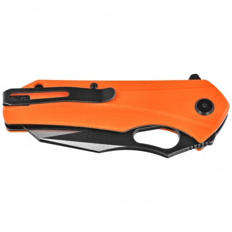 Nóż składany Bestech Operator Orange G10, Satin/Black D2 (BG36D)