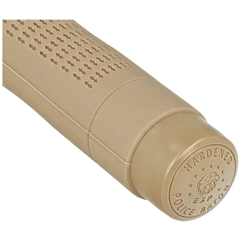 Pałka teleskopowa hartowana ESP Ergonomic 23'' Khaki (ExB-23HE-KH BH-55)