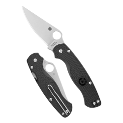 Nóż składany Spyderco Para Military 2 Lightweight Black FRN, Satin CTS BD1N by Sal and Eric Glesser (C81PBK2)