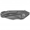 Nóż składany Bestech Goblin Dark Grey Titanium/Carbon Fiber, Stonewashed/Satin CPM S35VN (BT1711E)