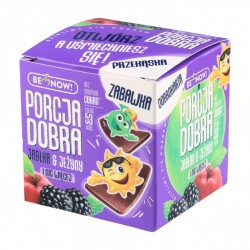 Kostka Porcja Dobra z niespodzianką jabłkowo-jeżynowa