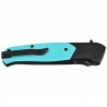 Nóż składany Bestech Swordfish Black/Light Blue G10, Black PVD 14C28N (BG62E)