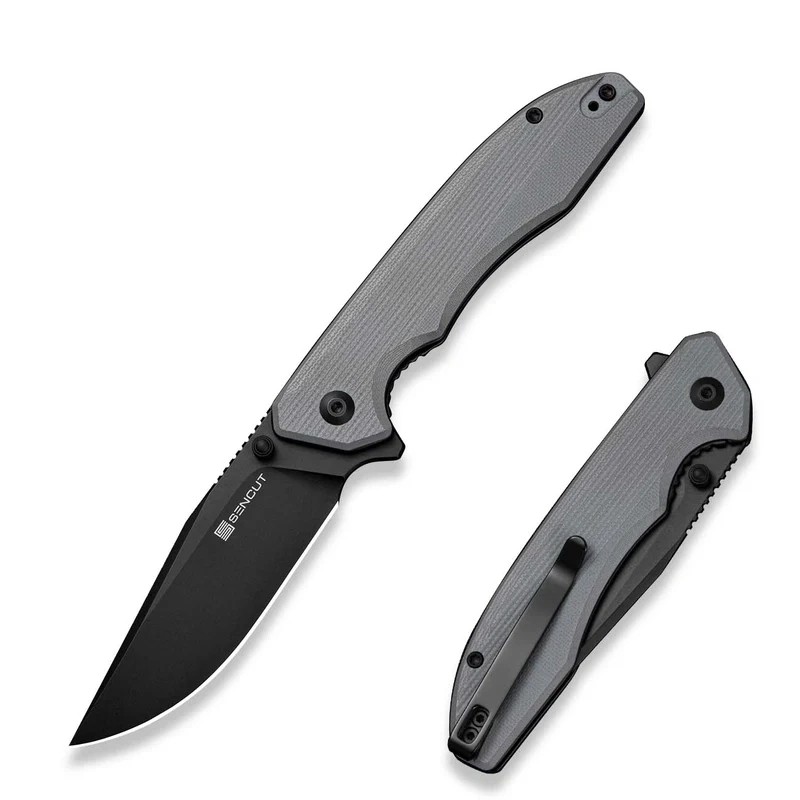 Nóż składany Sencut Sylor Gray G10, Black D2 (S25056-1)