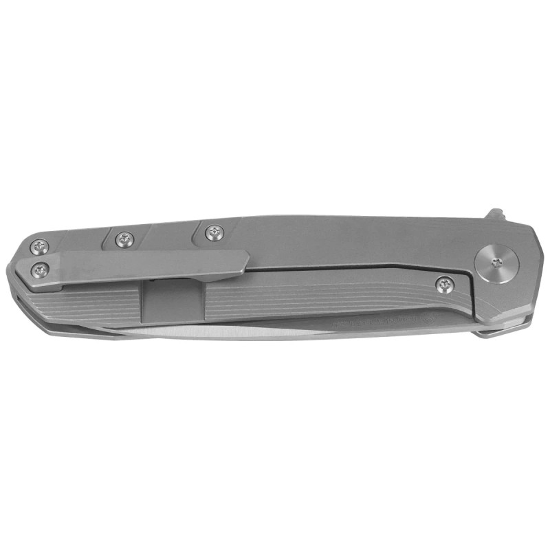 Nóż składany Bestech 9 Bead Blasted Titanium, Satin M390 by BrrKnives (BT2408A)