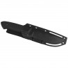 Nóż Za-Pas Expendable Black Toxic G10, Acid Stonewashed NMV (EXT-ST-G10-BL)
