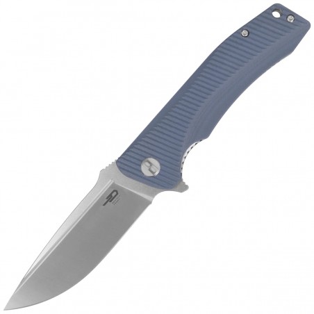 Nóż składany Bestech Mako Grey G10, Stonewashed/Satin K110 (BG27C)