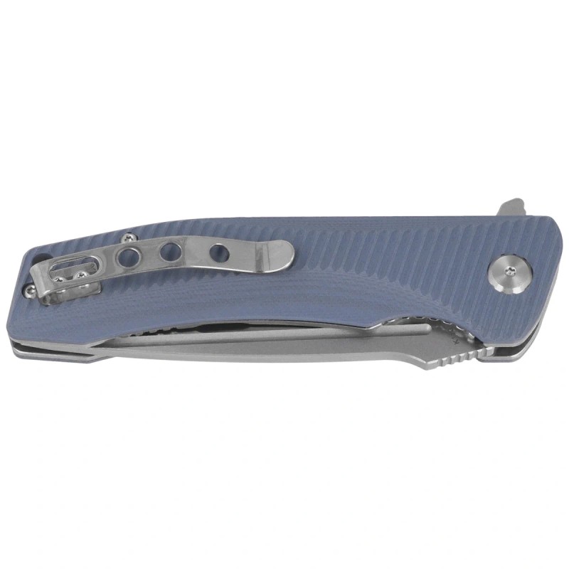 Nóż składany Bestech Mako Grey G10, Stonewashed/Satin K110 (BG27C)