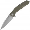 Nóż składany Bestech Warwolf Army Green G10, Stonewashed/Satin D2 (BG04B)