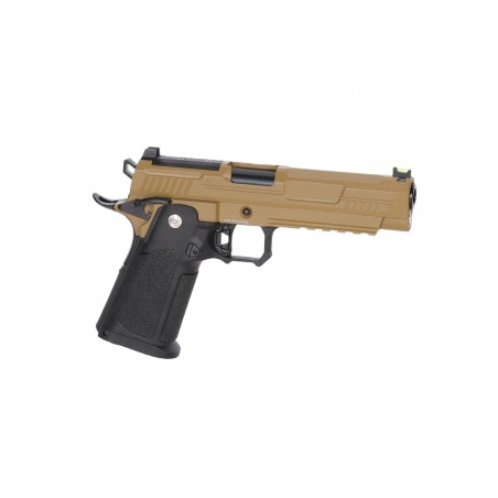 Pistolet ASG Arcturus Vanguard 5" Hi-Capa GBB Optics Ready Half-Tan