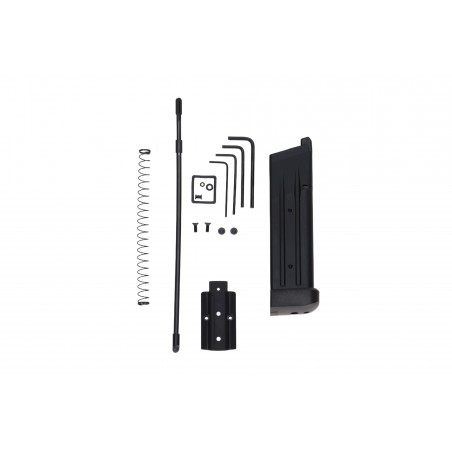 Pistolet ASG Arcturus Vanguard 5" Hi-Capa GBB Optics Ready Half-Tan