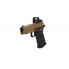Pistolet ASG Arcturus Vanguard 4.3" Hi-Capa GBB Optics Ready z kolimatorem ARS-1 Half-Tan