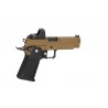 Pistolet ASG Arcturus Vanguard 4.3" Hi-Capa GBB Optics Ready z kolimatorem ARS-1 Half-Tan