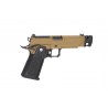 Pistolet ASG Arcturus Vanguard 4.3" Hi-Capa GBB Optics Ready z kompensatorem Half-Tan