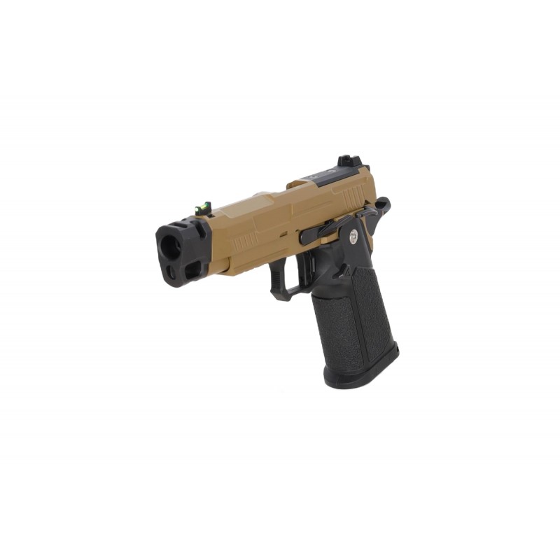 Pistolet ASG Arcturus Vanguard 4.3" Hi-Capa GBB Optics Ready z kompensatorem Half-Tan