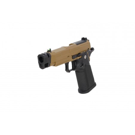 Pistolet ASG Arcturus Vanguard 4.3" Hi-Capa GBB Optics Ready z kompensatorem Half-Tan