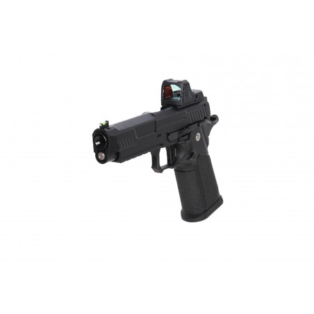 Pistolet ASG Arcturus Vanguard 5" Hi-Capa GBB Optics Ready z kolimatorem ARS-1 Czarny