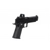 Pistolet ASG Arcturus Vanguard 5" Hi-Capa GBB Optics Ready z kolimatorem ARS-1 Czarny