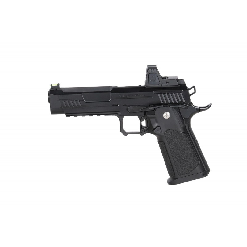 Pistolet ASG Arcturus Vanguard 5" Hi-Capa GBB Optics Ready z kolimatorem ARS-1 Czarny