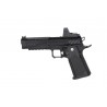 Pistolet ASG Arcturus Vanguard 5" Hi-Capa GBB Optics Ready z kolimatorem ARS-1 Czarny