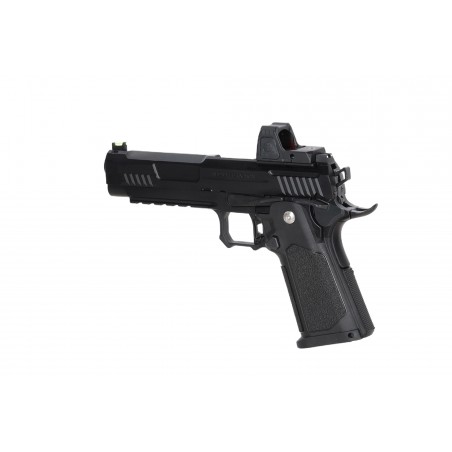 Pistolet ASG Arcturus Vanguard 5" Hi-Capa GBB Optics Ready z kolimatorem ARS-1 Czarny