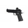 Pistolet ASG Arcturus Vanguard 5" Hi-Capa GBB Optics Ready z kolimatorem ARS-1 Czarny