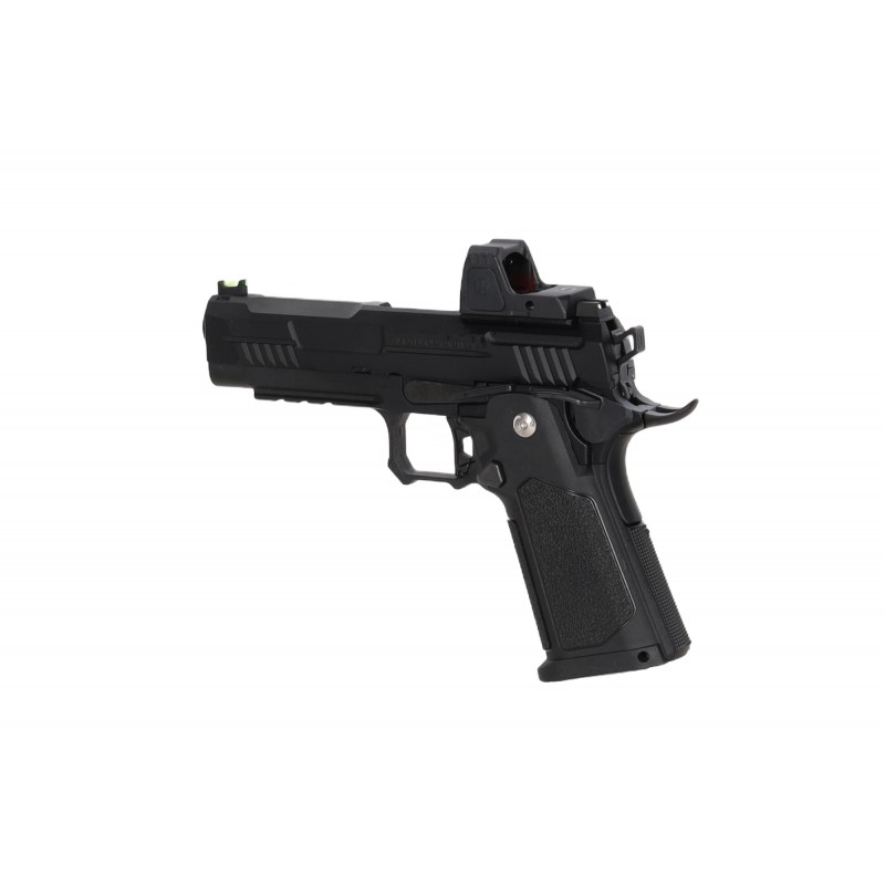 Pistolet ASG Arcturus Vanguard 4.3" Hi-Capa GBB Optics Ready z kolimatorem ARS-1 Czarny