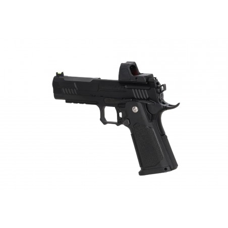 Pistolet ASG Arcturus Vanguard 4.3" Hi-Capa GBB Optics Ready z kolimatorem ARS-1 Czarny