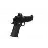 Pistolet ASG Arcturus Vanguard 4.3" Hi-Capa GBB Optics Ready z kolimatorem ARS-1 Czarny