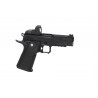 Pistolet ASG Arcturus Vanguard 4.3" Hi-Capa GBB Optics Ready z kolimatorem ARS-1 Czarny