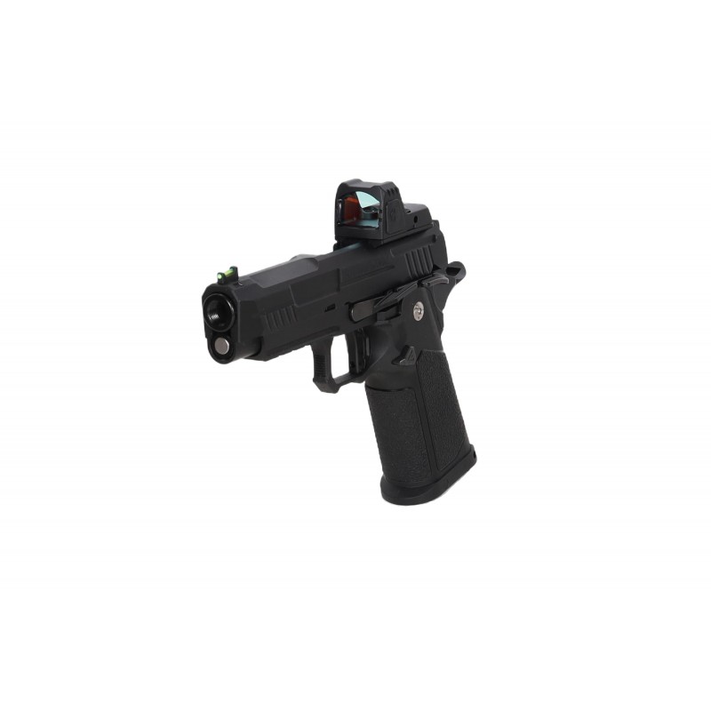 Pistolet ASG Arcturus Vanguard 4.3" Hi-Capa GBB Optics Ready z kolimatorem ARS-1 Czarny