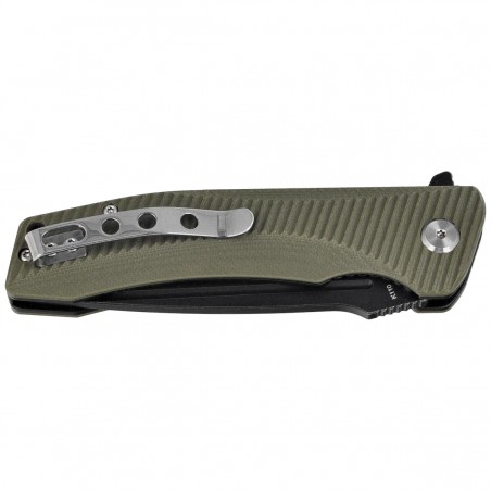Nóż składany Bestech Mako Green G10, Black Stonewashed K110 (BG27D)