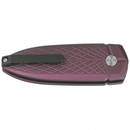 Nóż składany Bestech QUQU Brown Aluminium, Satin 14C28N by Gogo (BG57B-3)