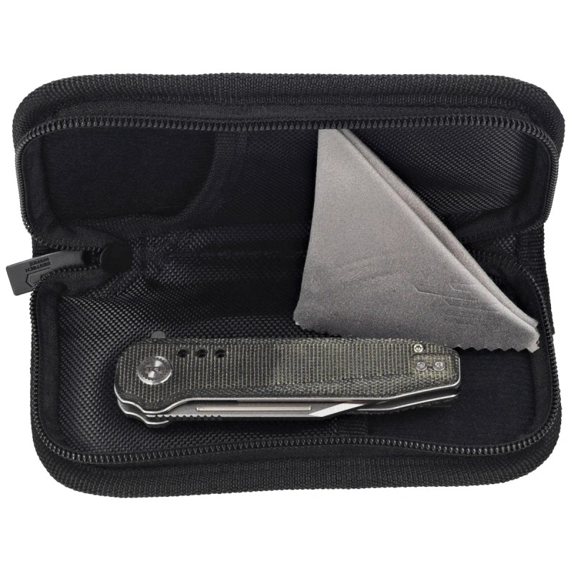 Nóż składany Bestech Syntax CP Black Micarta, Stonewashed/Satin CPM 154CM by Todd Knife and Tool (BG41D)