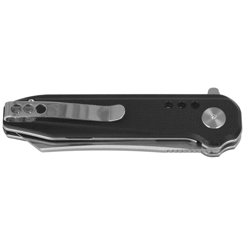 Nóż składany Bestech Syntax Black Micarta, Stonewashed/Satin 14C28N by Todd Knife and Tool (BG40D)