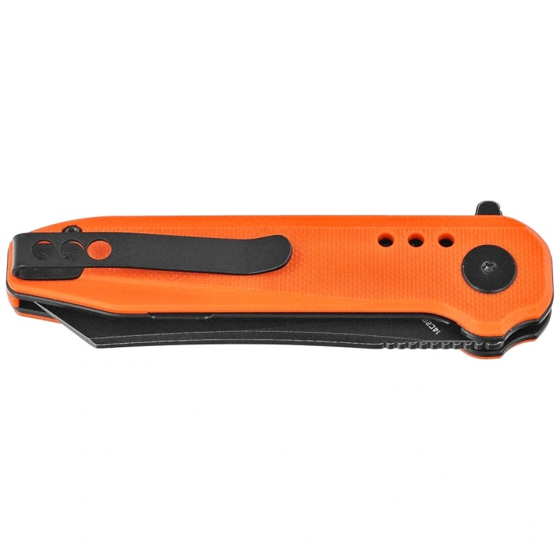 Nóż składany Bestech Syntax Orange G10, Black Stonewashed 14C28N by Todd Knife and Tool (BG40C)