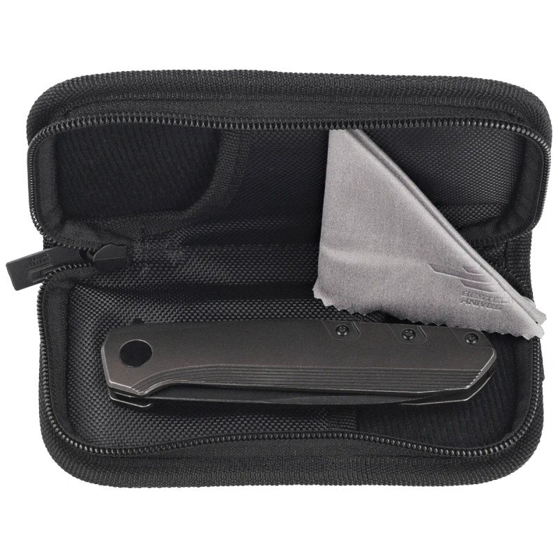 Nóż składany Bestech 9 Black Bronze Titanium, Black Stonewashed M390 by BrrKnives (BT2408B)