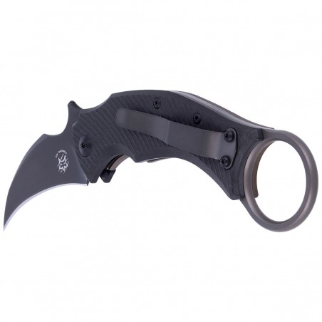 Nóż FOX Karambit Black Bird by Bastinelli Carbon Fiber/Bronze Ti, PVD Elmax (FX-591 TiCBR)