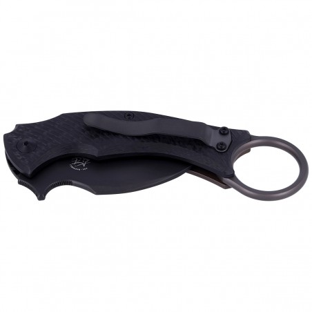 Nóż FOX Karambit Black Bird by Bastinelli Carbon Fiber/Bronze Ti, PVD Elmax (FX-591 TiCBR)