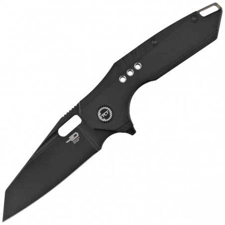 Nóż składany Bestech Nyxie 3 Black Titanium, Black DLC CPM S35VN by Todd Knife and Tool (BT2308B)