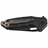 Nóż składany Bestech Nyxie 3 Black Titanium, Black DLC CPM S35VN by Todd Knife and Tool (BT2308B)