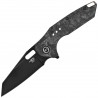 Nóż składany Bestech Nyxie 3 Black Titanium / Marble Carbon Fiber, Black DLC CPM S35VN by Todd Knife and Tool (BT2308D)