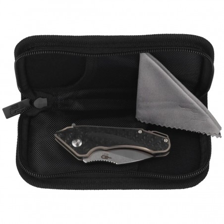 Nóż składany Bestech Goblin Black Titanium / Carbon Fiber, Stonewashed / Satin CPM S35VN (BT1711A)