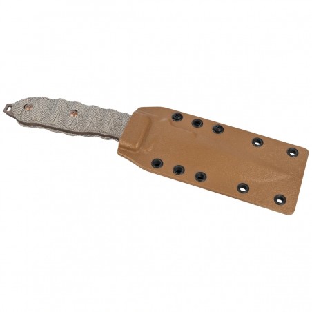 Nóż Fox Audax OD Green Canvas Micarta, Bronze PVD Becut by Trinova Solutions (FX-615)