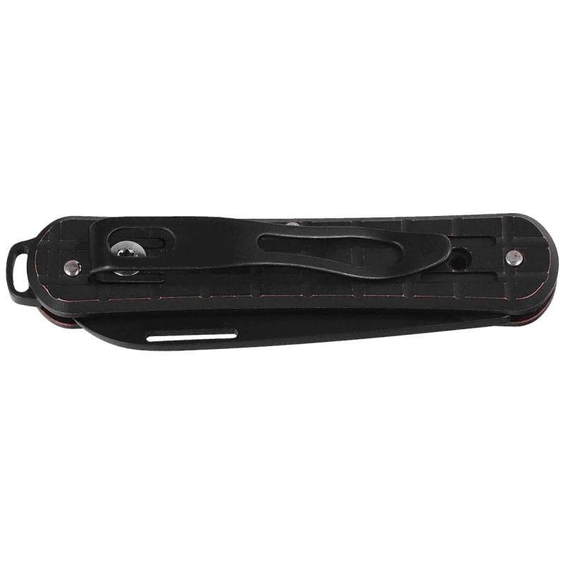 Scyzoryk Fox Vulpis 130 LE No 064/250 Grenade Pattern Black Copper, Black Stonewashed M390 (FX-VPGP130 COB)